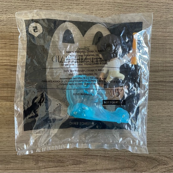 Prince Eric The Little Mermaid Disney McDonalds Happy Meal Toy - Picture 3 of 4